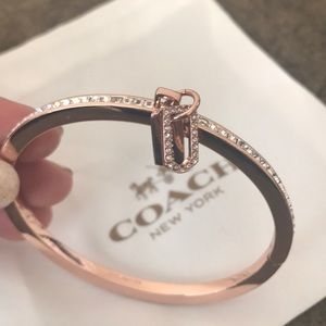 Coach bracelet rose gold